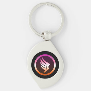 Lesbian Pride Paragon Mass Effect Icon Keychain