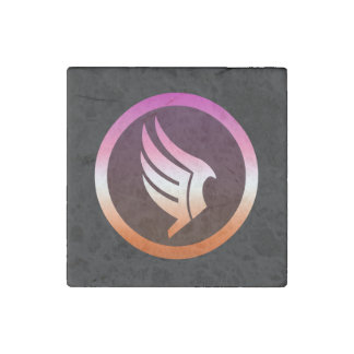 Lesbian Pride Paragon Mass Effect Icon Stone Magnet