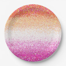 Lesbian Pride Pink Glitter Gradient Sparkle