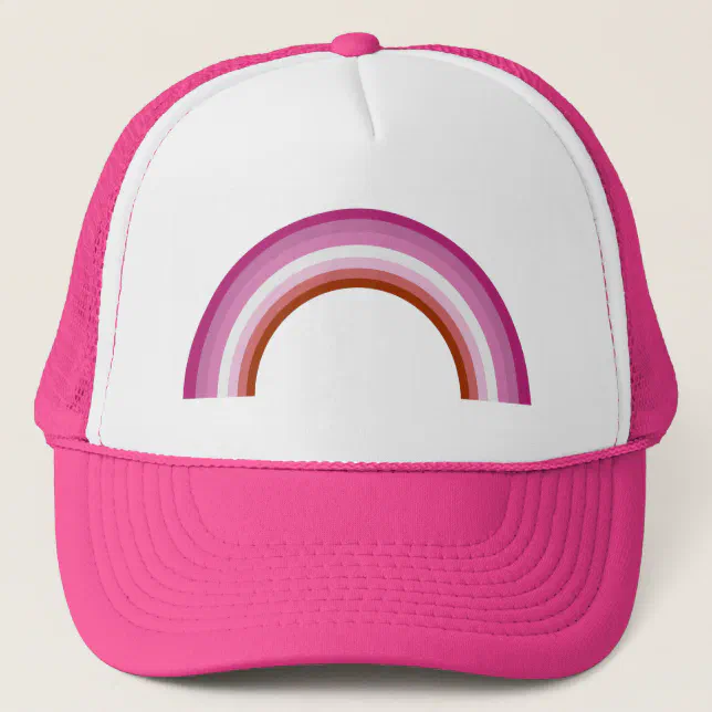 Pride Hat for Men Women Rainbow Trucker Hats Lesbian Black LGBT