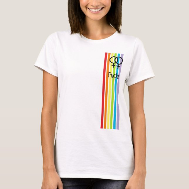 Lesbian pride Shirt (Front)