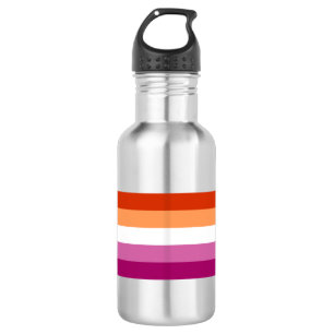 Lesbian Pride Stainless Steel Water Bottle