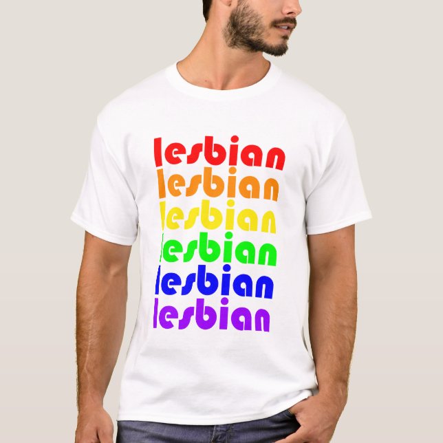 Lesbian Pride T-Shirt (Front)
