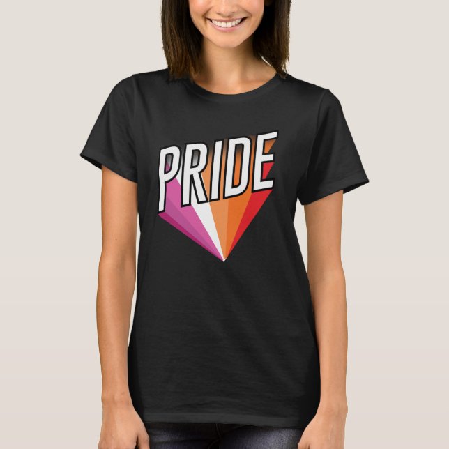 Lesbian Pride T-Shirt (Front)