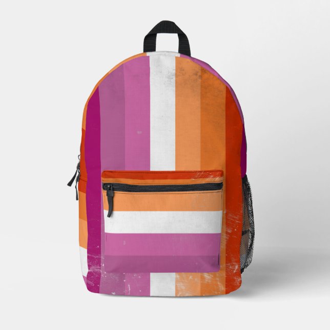 Lesbian Printed Backpack (Front)