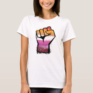 Lesbian Protest Fist T-Shirt