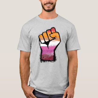 Lesbian Protest Fist T-Shirt