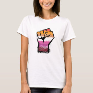 Lesbian Protest Fist T-Shirt