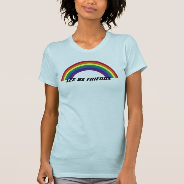 lesbian rainbow T-Shirt (Front)