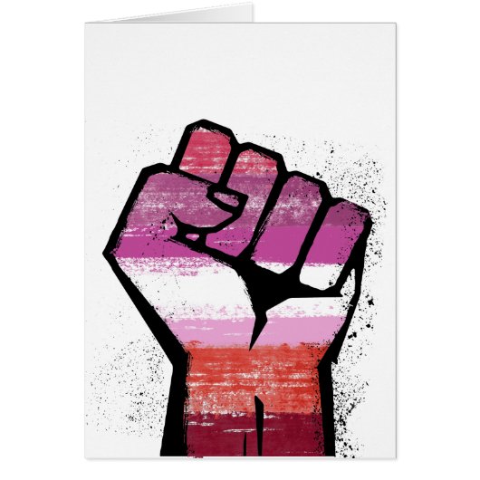 Lesbian Resistance Cards (Front)