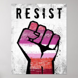 Lesbian Resistance Poster