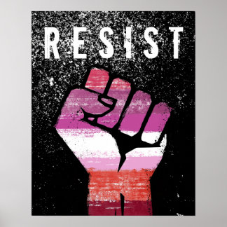 Lesbian Resistance Poster