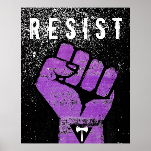 Lesbian Resistance Poster