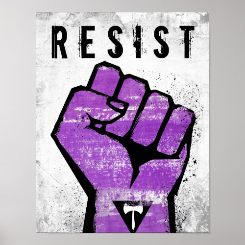 Lesbian Resistance Poster