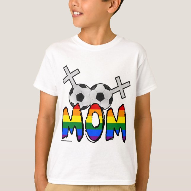 Lesbian Soccer Mom T-Shirt (Front)