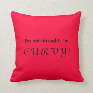 Lesbian statement throw pillow