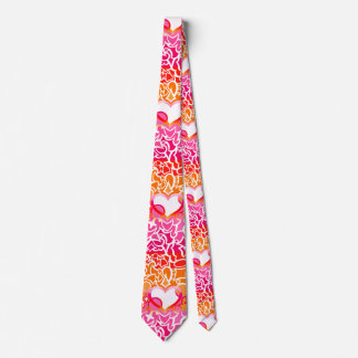 Lesbian Sunset Pride Squiggle Neck Tie