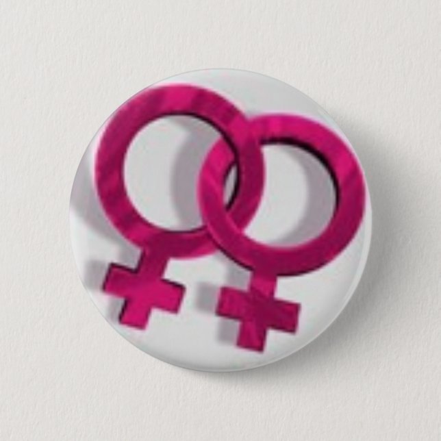 lesbian-symbol button (Front)