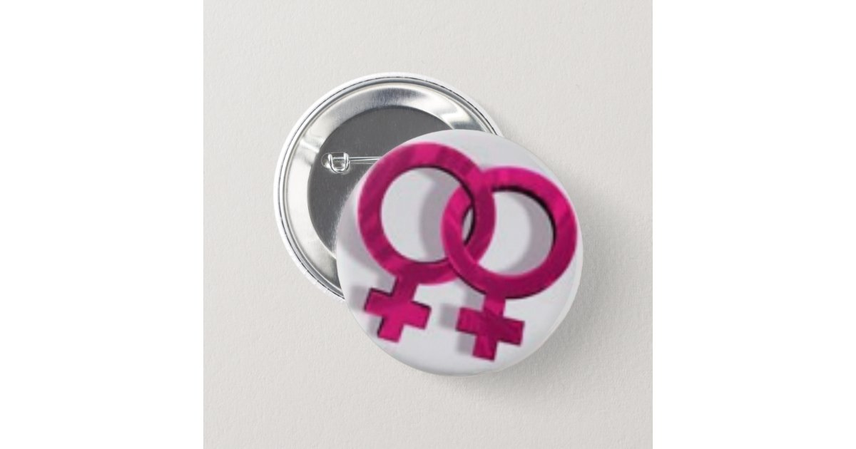 Lesbian Symbol Button Zazzle