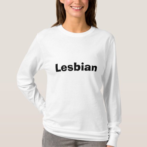 Lesbian T_Shirt