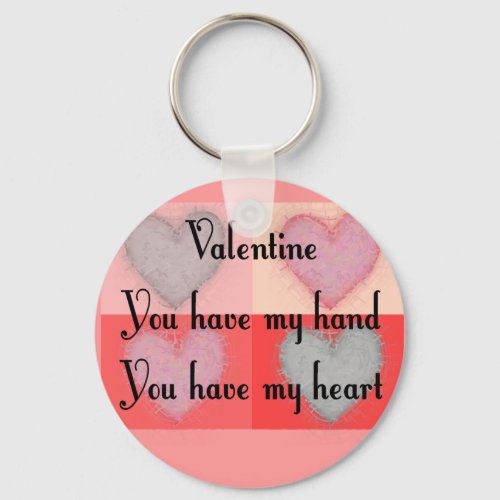 Lesbian Valentine Gifts You Have My Heart Keychain