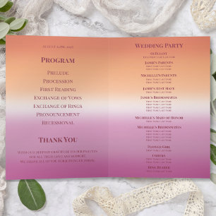 Lesbian Wedding Photo Pride Flag Gradient Program