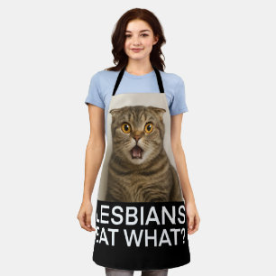 Lesbians Eat What Funny Apron
