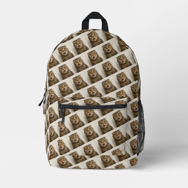 Lesbians Eat What Funny Printed Backpack (Front)