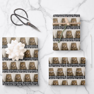 Lesbians Eat What Funny Wrapping Paper Sheets
