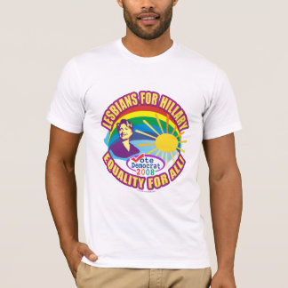 Lesbians For Hillary Shirt 