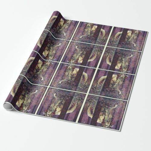 Leshy Forest Spirit Pagan Wrapping Paper