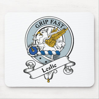 Leslie Clan Badge Mouse Pad