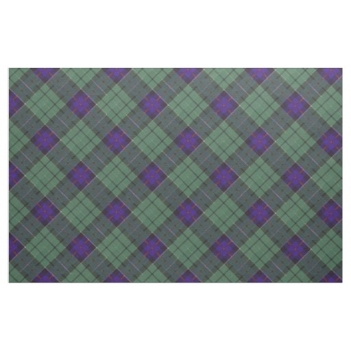 Leslie clan Plaid Scottish tartan Fabric