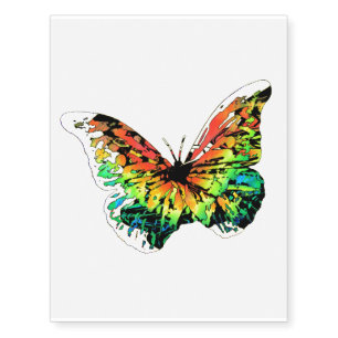 Leslie Harlow Butterfly Tattoo