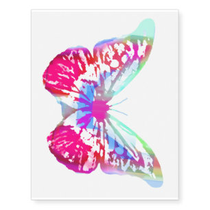 Leslie Harlow Butterfly Tattoo
