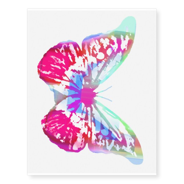 Leslie Harlow Butterfly Tattoo (Front)