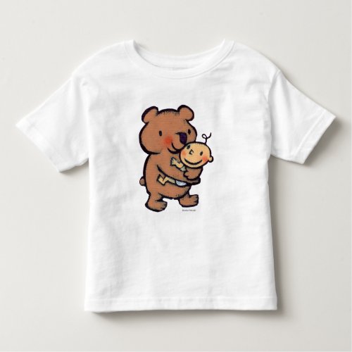 Leslie Patricelli Big Brown Bear Hug Toddler T_shirt