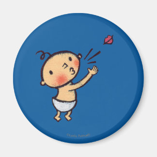 Leslie Patricelli Blow a Kiss Baby Magnet