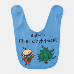 Leslie Patricelli's Baby Chooses a Christmas Tree Bib