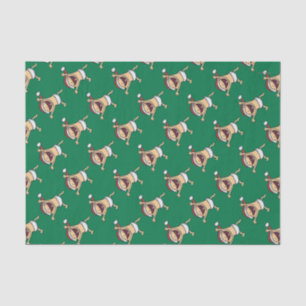 Leslie Patricelli's Baby Dancing In Santa Hat Tissue Paper