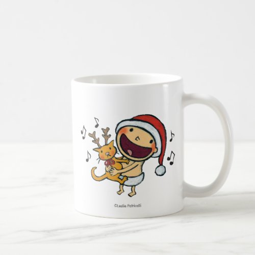 Leslie Patricellis Fa La La Baby Coffee Mug