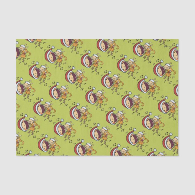 Leslie Patricelli's Fa La La Baby Tissue Paper (Front)