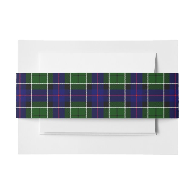 Leslie Scottish Tartan Belly Band (Front Example)