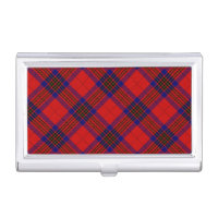 Leslie tartan red blue purple plaid