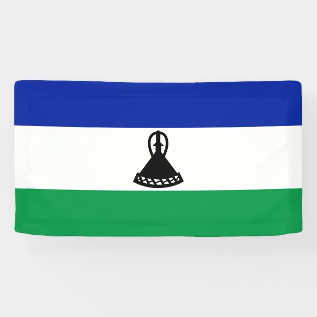Lesotho Flag Banner (Horizontal)