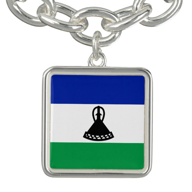 Lesotho Flag Bracelet (Design)