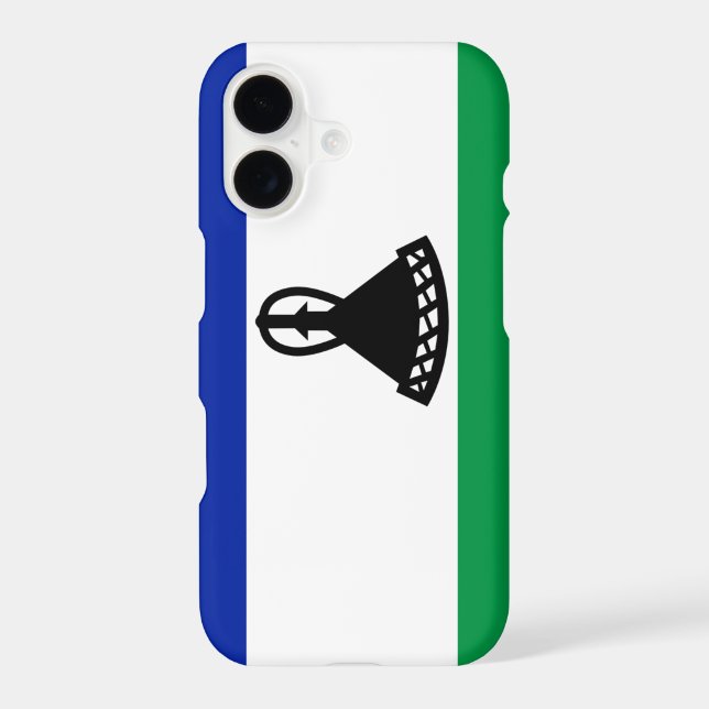 Lesotho Flag Case-Mate iPhone Case (Back)