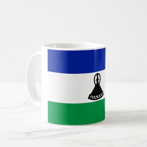 Lesotho Flag Coffee Mug