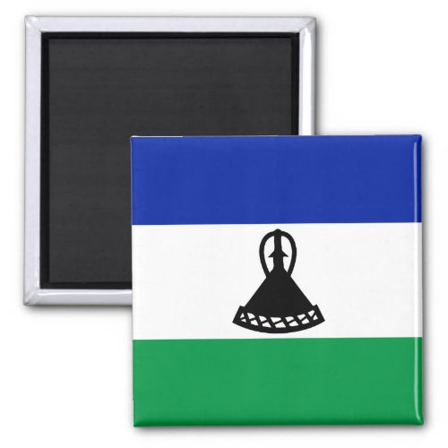 Lesotho Flag Magnet
