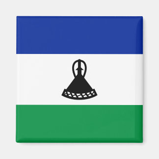 Lesotho Flag Magnet